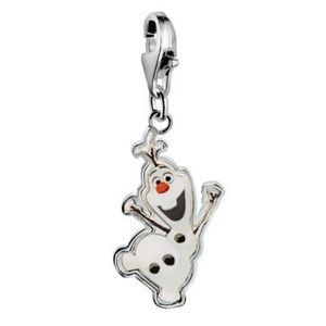 Disney Frozen Olaf Sterling Silver Charm Pendant